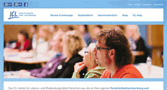 Desktop Screenshot of icl-institut.org